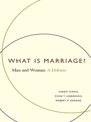 cover image of What Is Marriage?